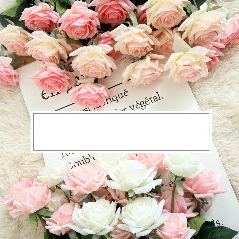 Rose simulation floral decoration   HA1440