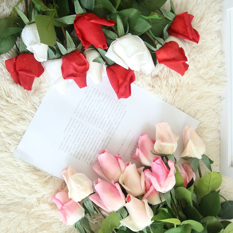 Rose simulation floral decoration   HA1440