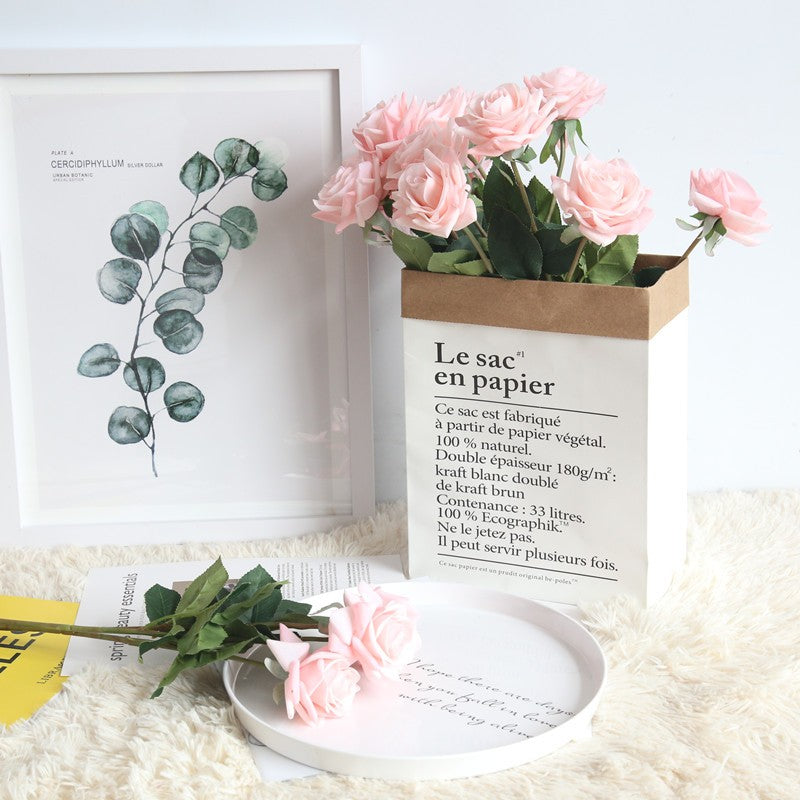 Rose simulation floral decoration   HA1440