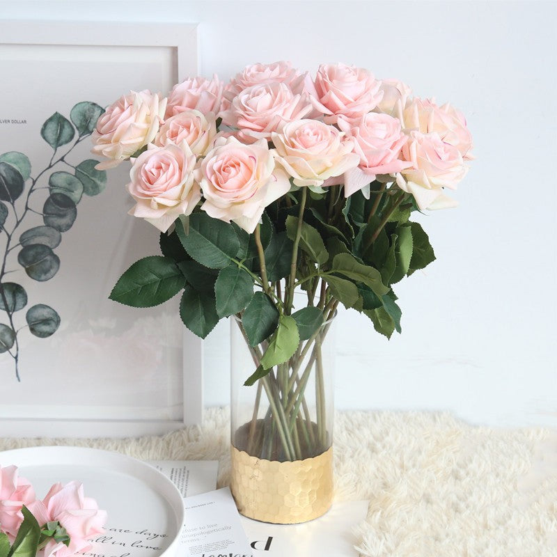 Rose simulation floral decoration   HA1440