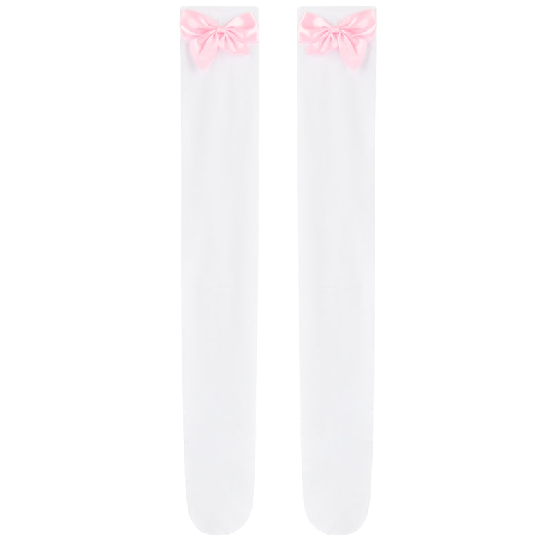 Cute bow knee socks   HA0676