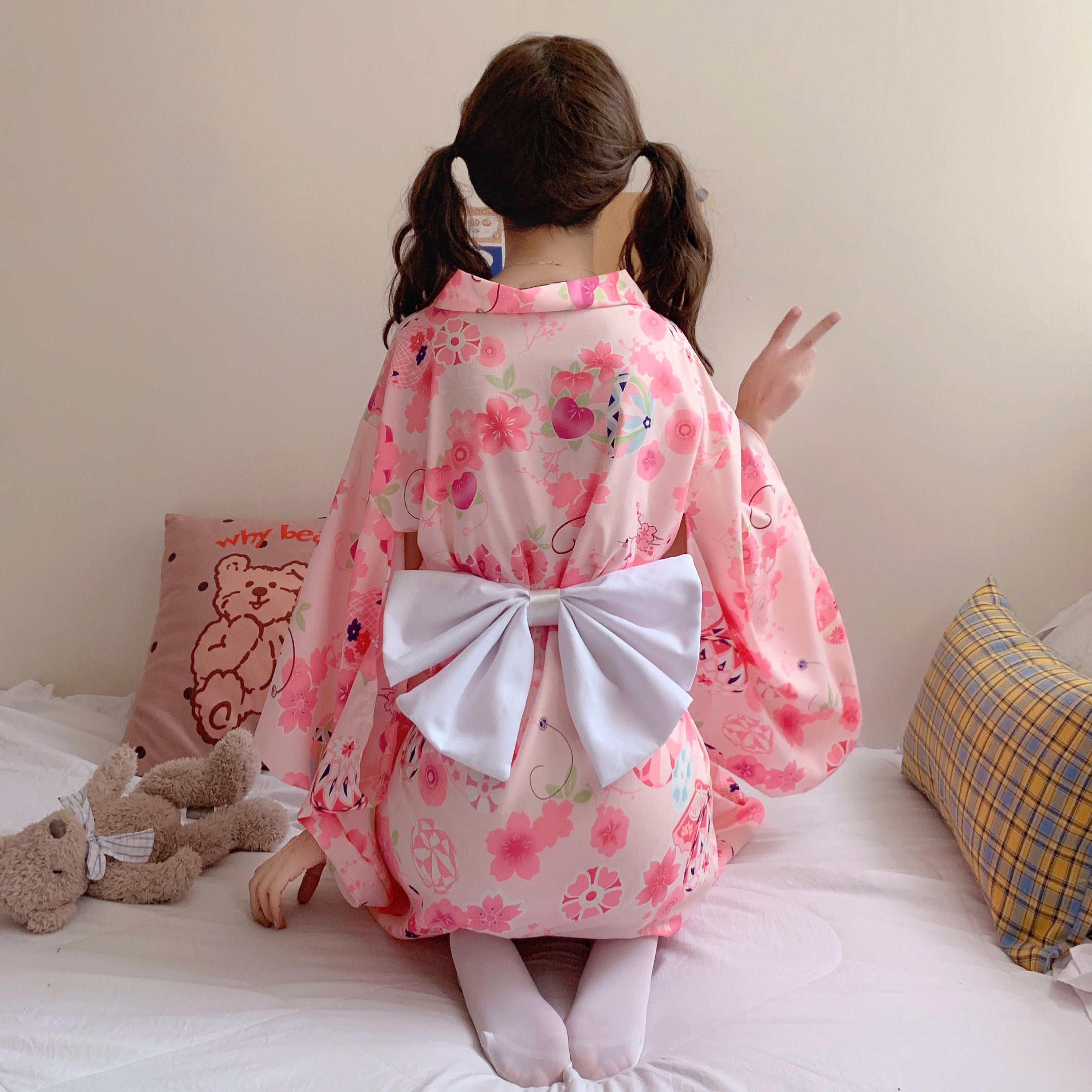 Japanese Sakura Kimono  HA0854