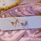 Fantasy Butterfly Necklace   HA1432