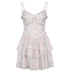 Pastoral Floral Cake Dress  HA0643