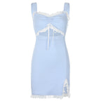 Chic blue dress HA0318