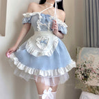 Blue lolita two-dimensional dress    HA0729
