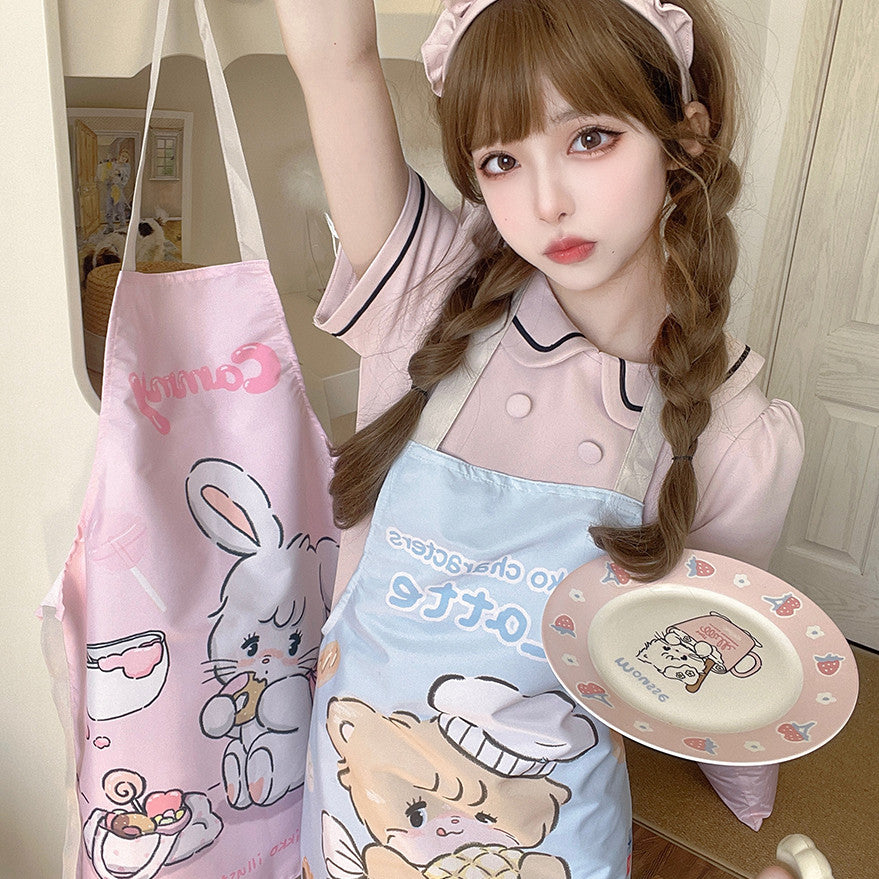 Home kitchen cute girly heart apron  HA1217