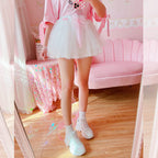 All match tulle skirt HA0377
