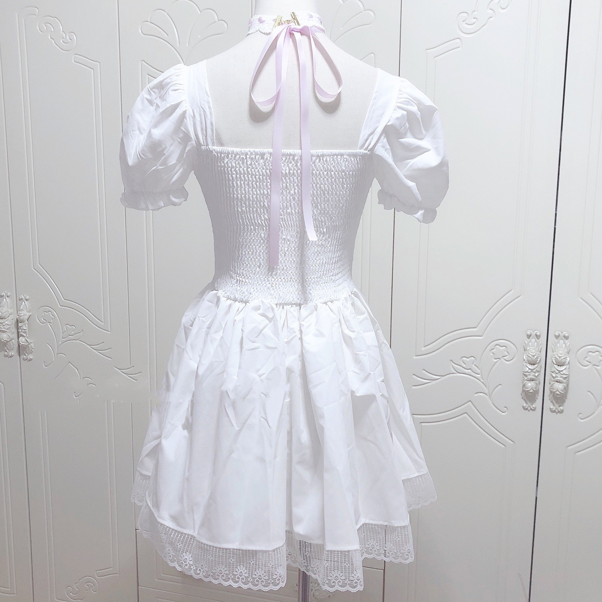 Lolita little white dress HA0987