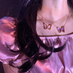 Fantasy Butterfly Necklace   HA1432