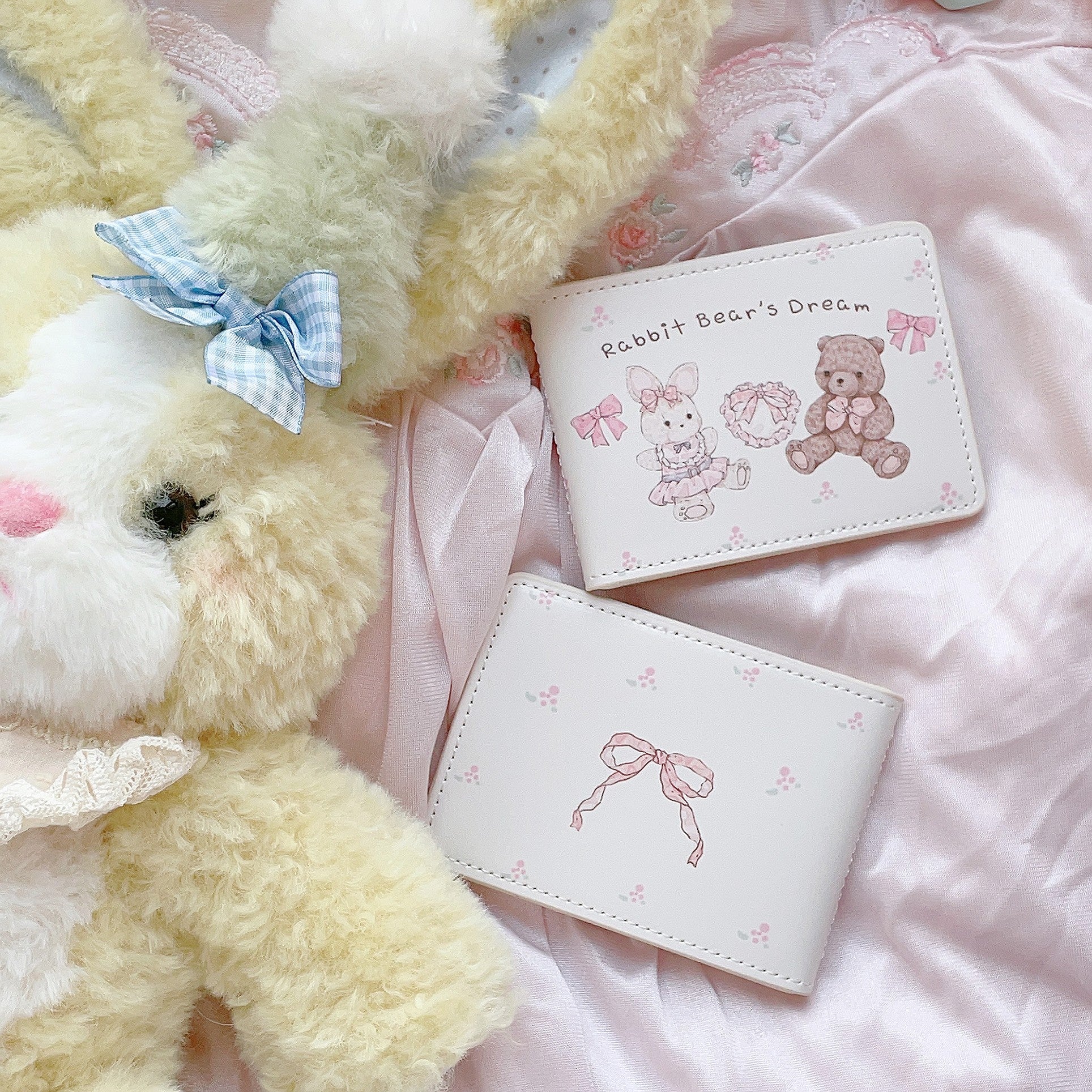 Rabbit bear series driver's license card holder HA1573