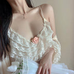 Pajamas mesh nightdress set   HA0790