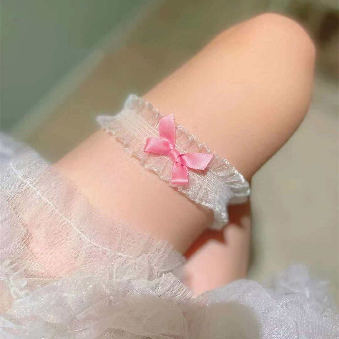 Dream Leg Ring Fungus Edge Bow  HA0674