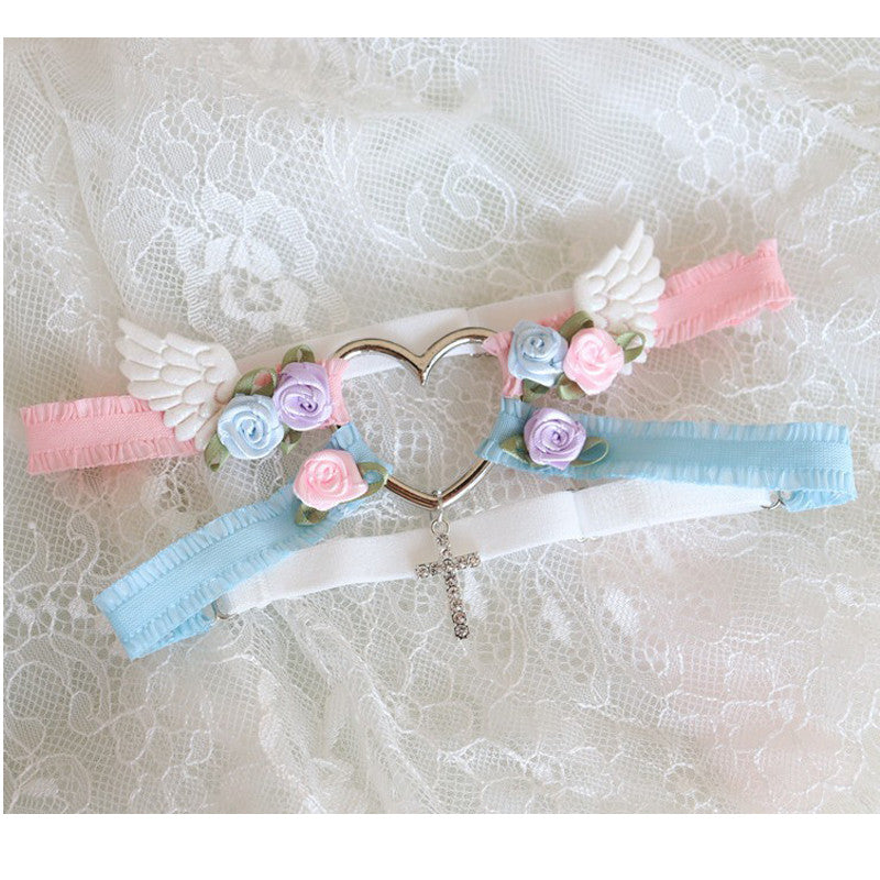 Lolita Stretch Leg Ring Ornament   HA0675