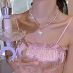 Love Pearl Necklace HA0989