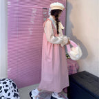 Autumn and winter two piece suspender skirt  HA1202