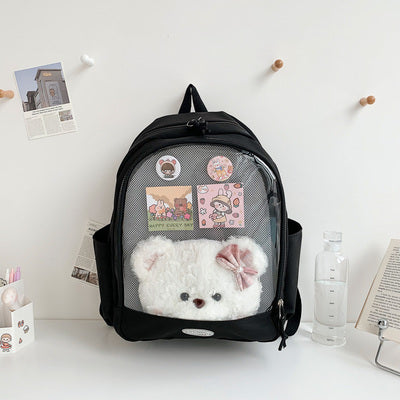 Cute and versatile large-capacity school bag HA0827