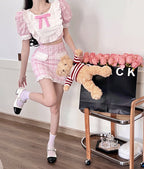 Bow Knot Hip Skirt HA0852
