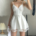 Girls waist A-line puffy dress    HA0587