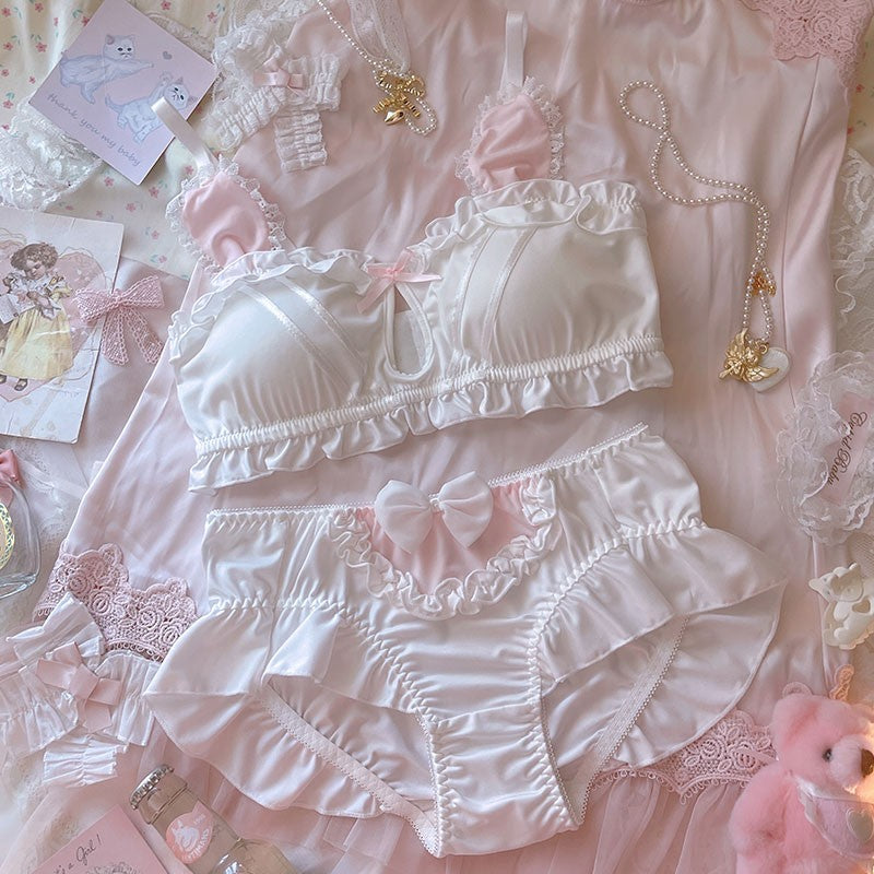 Pink bunny ears underwear   HA1449