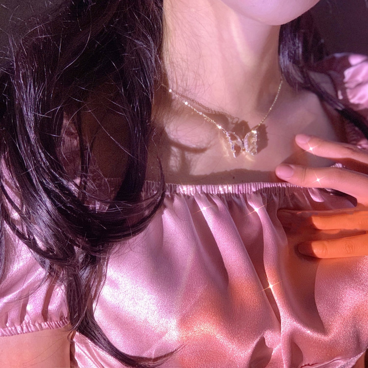 Fantasy Butterfly Necklace   HA1432