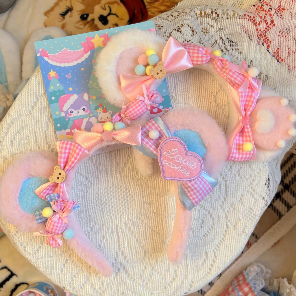 Lolita cute sweet plush headband    HA0770