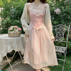 Rose niche slip dress   HA1258