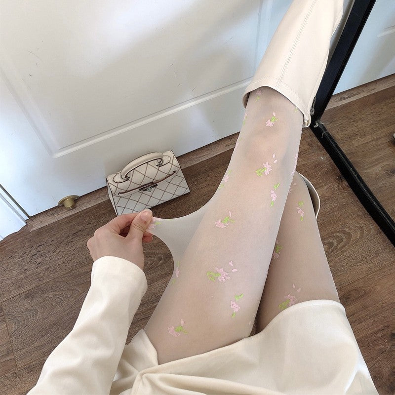 Sweet milky white pantyhose   HA1656