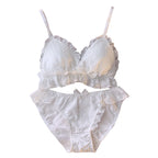 Fairy White Bra Set   HA0672