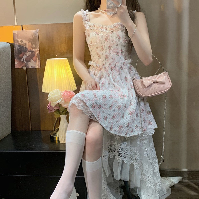 Sweet and Chic Gentle Floral Dress  HA0629