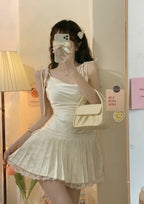 Girls suspender skirt HA1008