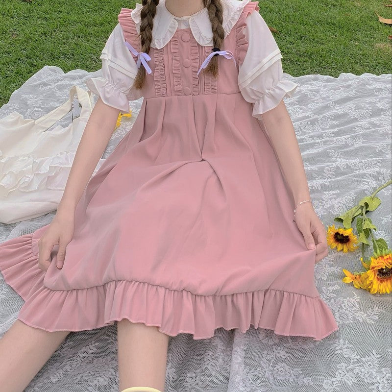 Sweet Ruffle Dress  HA1386