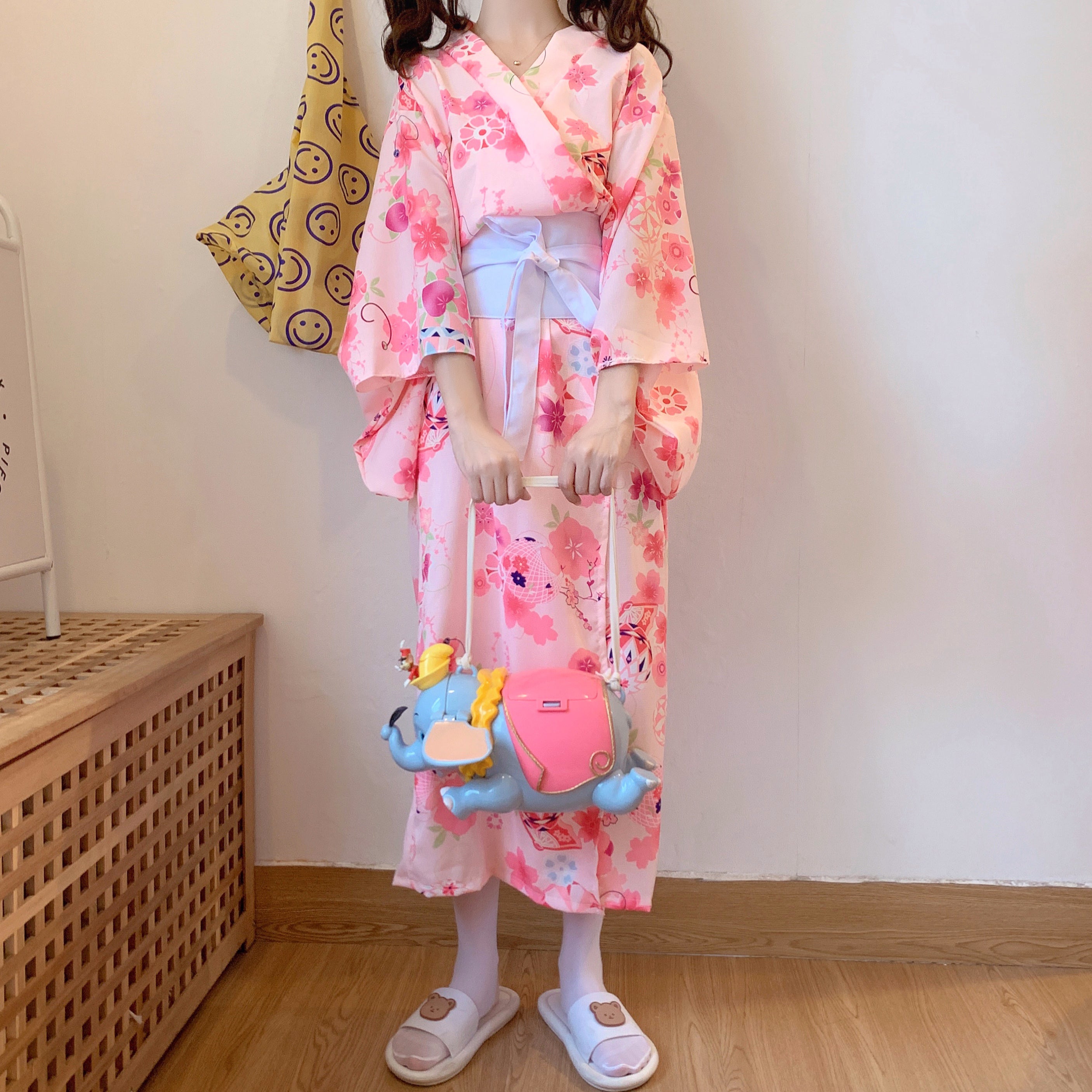 Japanese Sakura Kimono  HA0854