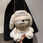 Plush cute bunny bag  HA1207