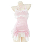 Hip lace hot girl dress pajamas   HA1256