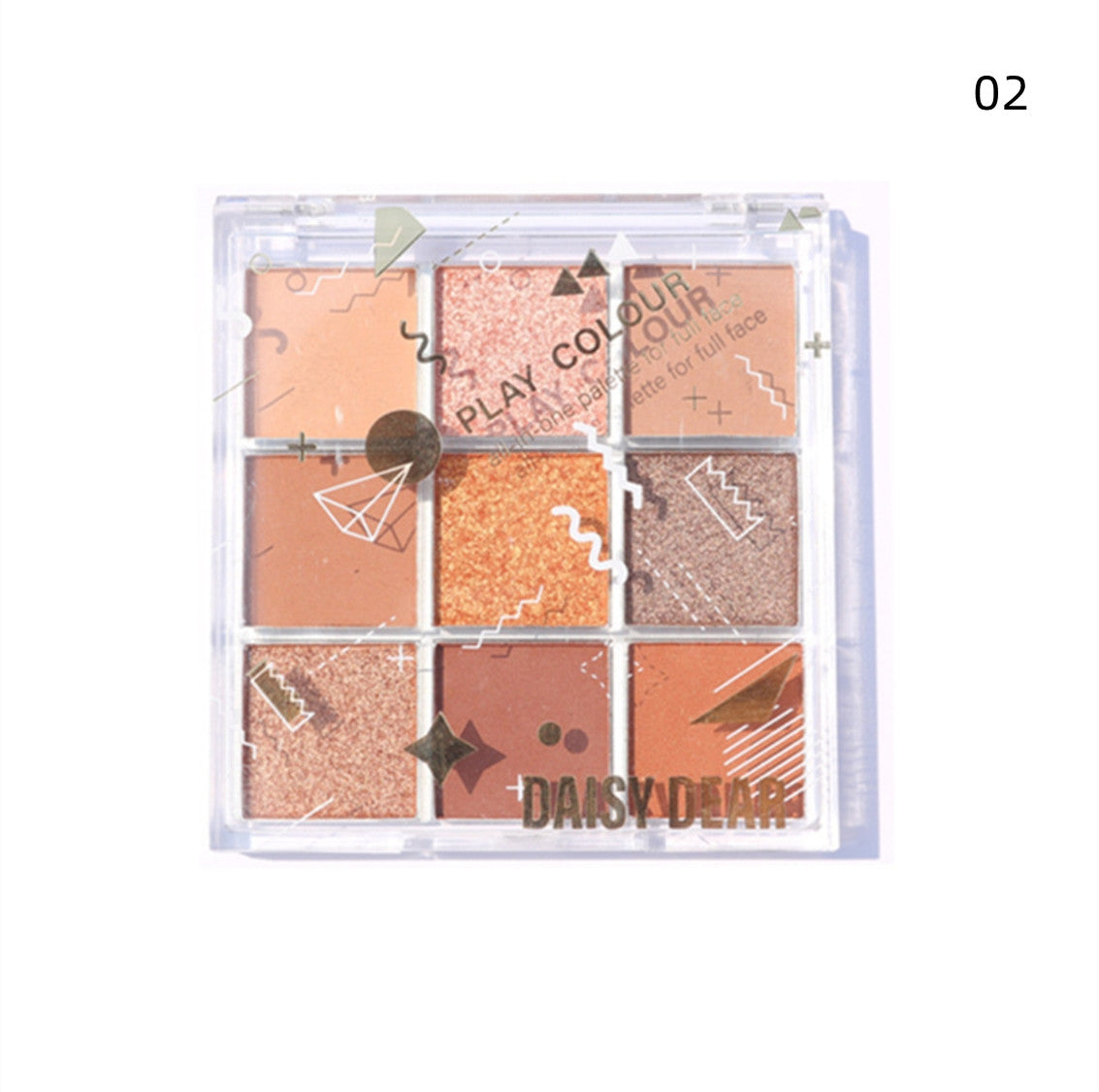 Starry sky nine palace eye shadow  HA0431