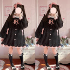 Sweet Love Doll Collar Outer Dress   HA1156